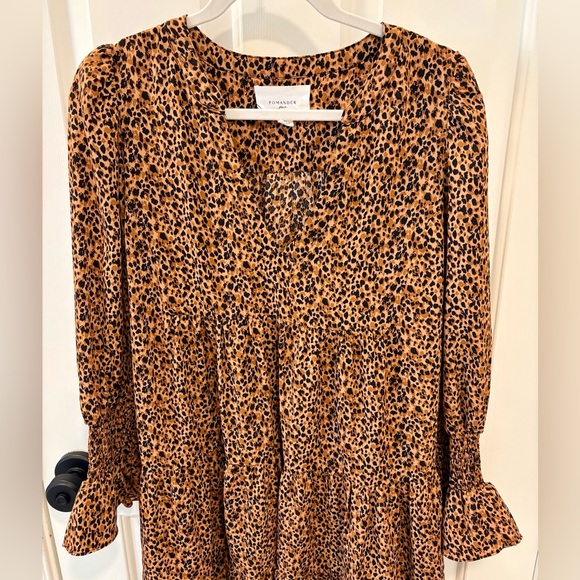 Tuckernuck Pomander Place Kenzo Dress in Leopard, size Large - Picture 5 of 7